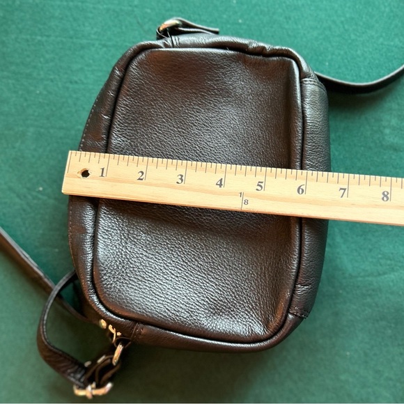 STORM London Leather Ladies Camera Across Body Bag black - Picture 6 of 15